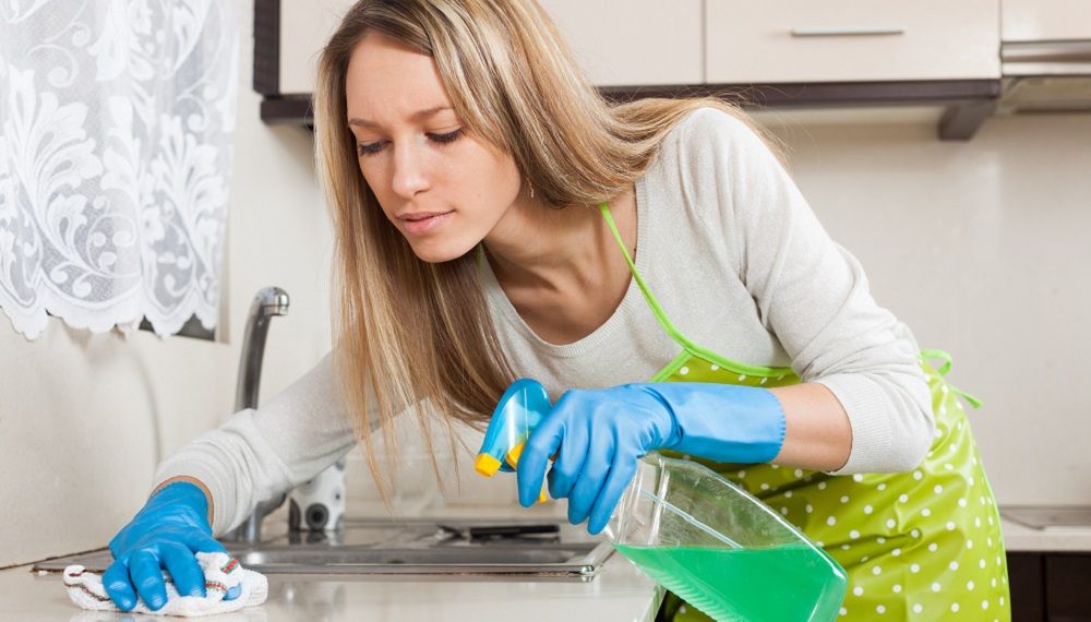 Küche putzen, Tipps Mit Hausmittel sauber machen, Hochglanz
