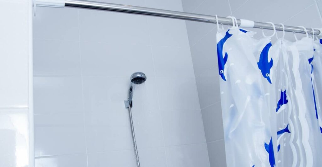 Duschvorhang waschen